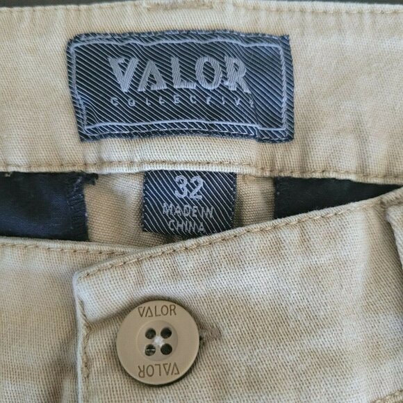 Valor Collective Sz 32 Khaki Jogger Pants (Tilly's) Streetwear Tan Teens Men - Picture 4 of 12